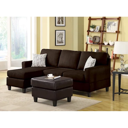 Three Seat Chaise Sectional